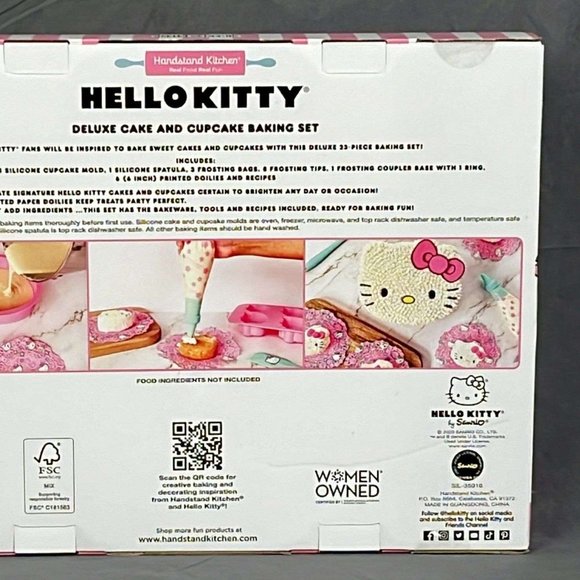 SAN RIO Hello Kitty 23 Piece Bake Set NIP - Picture 6 of 6